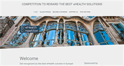 Desktop Screenshot of ehealthcompetition.eu
